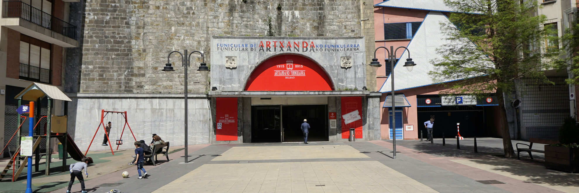 Bilbo: Artxandako Funikularra <br>Bilbao: Funicular de Artxanda