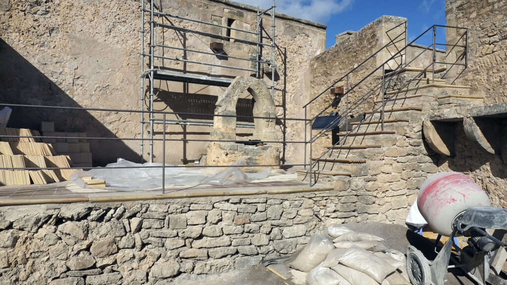 Zisterne, Castell de Capdepera, Mallorca