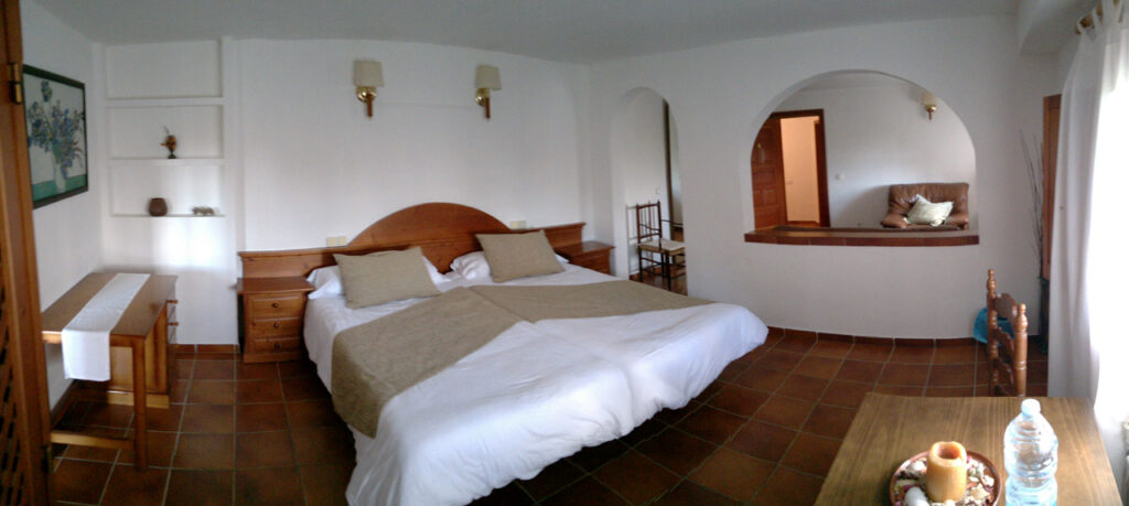 Schlafzimmer, Zimmer 6, Agroturismo Son Tomaset, Costitx, Mallorca