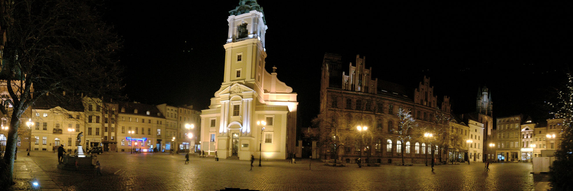 Toruń <br>Thorn bei Nacht