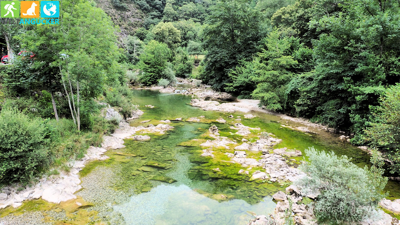 1/48 - Santianes de Tornín: Entlang des Río Dobra zur Olla de San Vicente (Cangas de Onís, Asturien, Spanien)