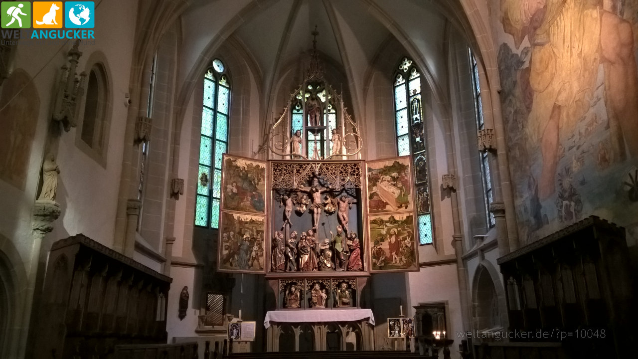 14/21 - Hochaltar, Herrgottskirche Creglingen (Baden-Württemberg)