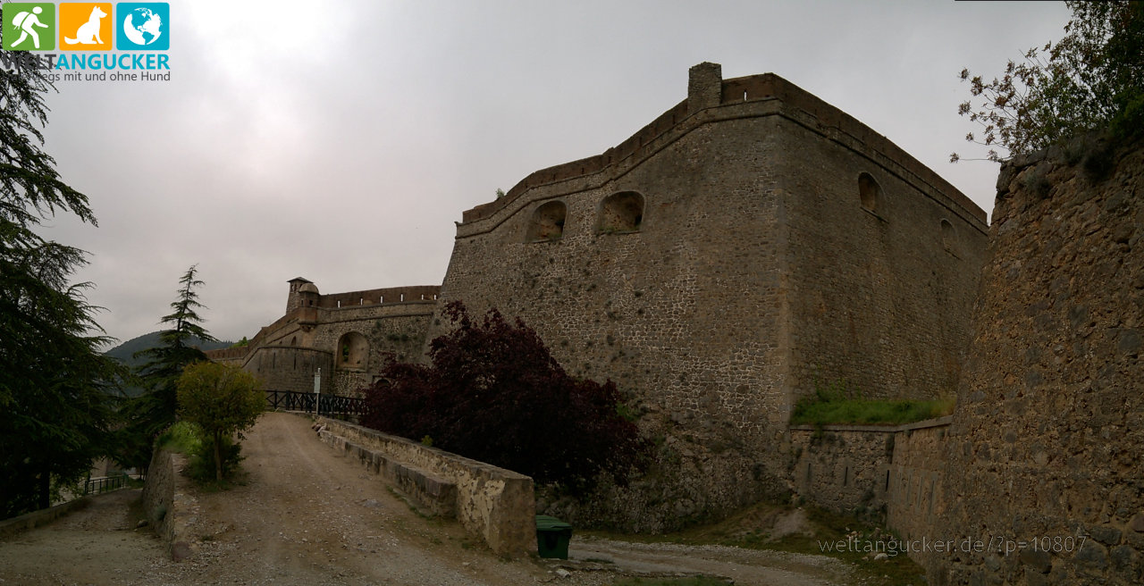 Fort Liberia - Villefranche-de-Conflent (Pyrénées catalanes, Pyrénées-Orientales, Occitanie, Frankreich)