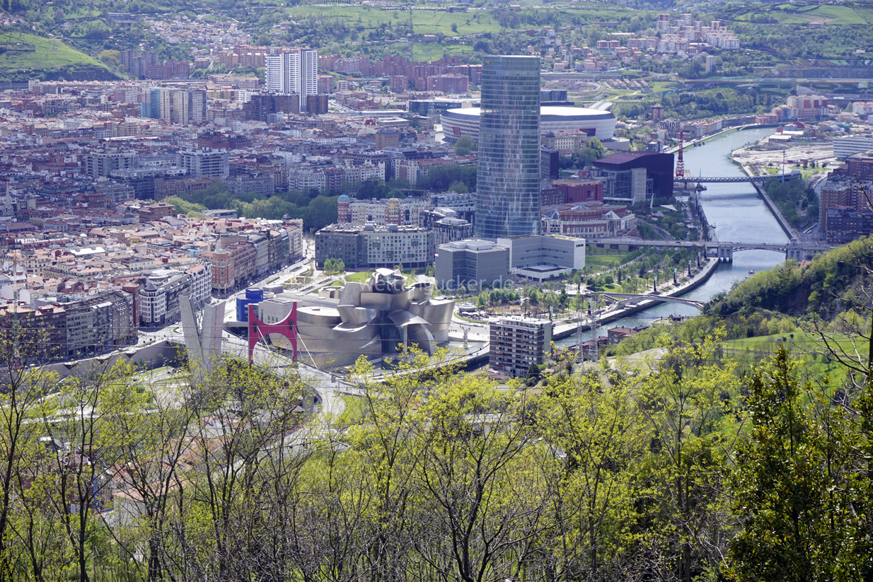 Blick über Bilbao (Baskenland, Spanien)