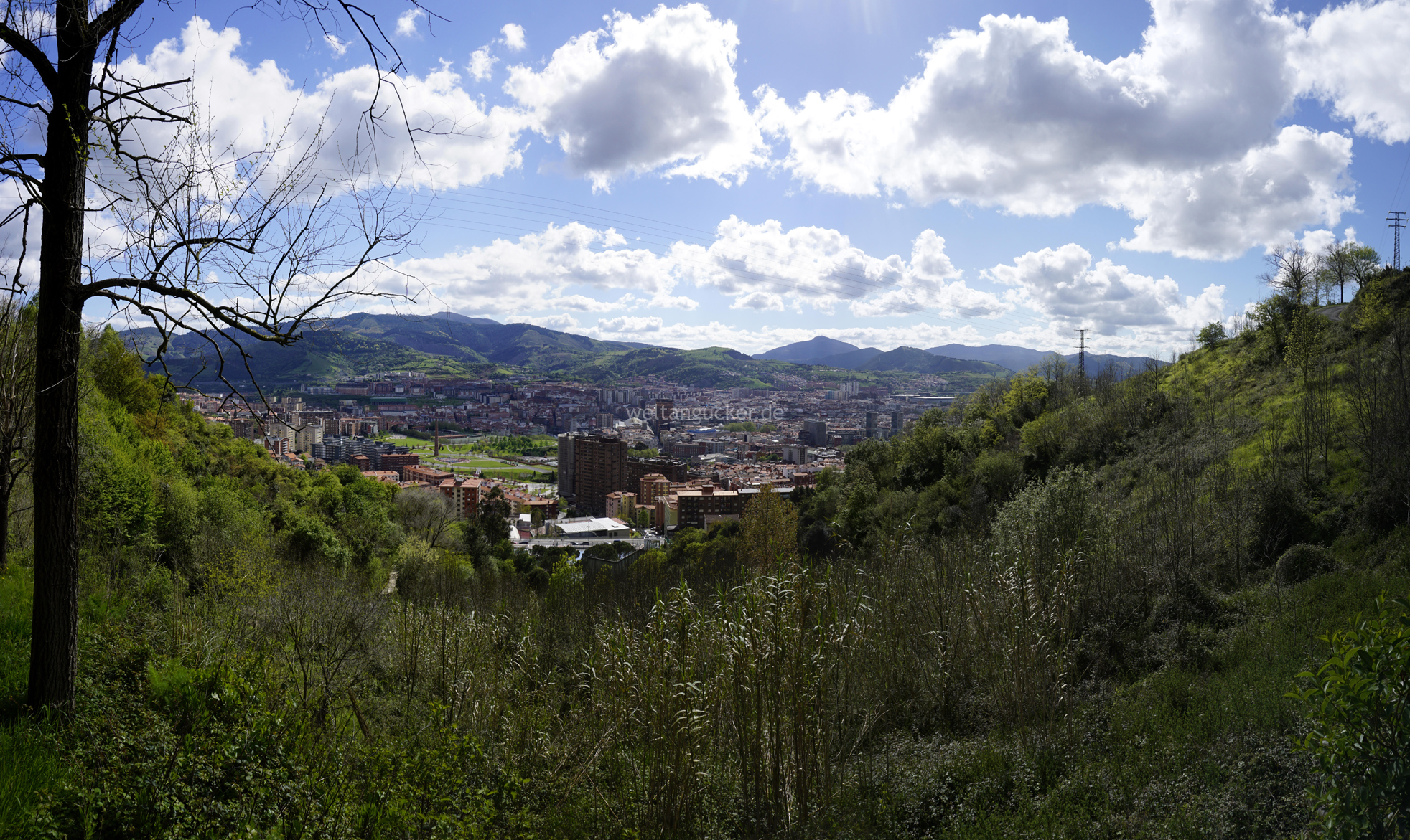 17/18 - Blick auf Bilbao (Baskenland, Spanien)