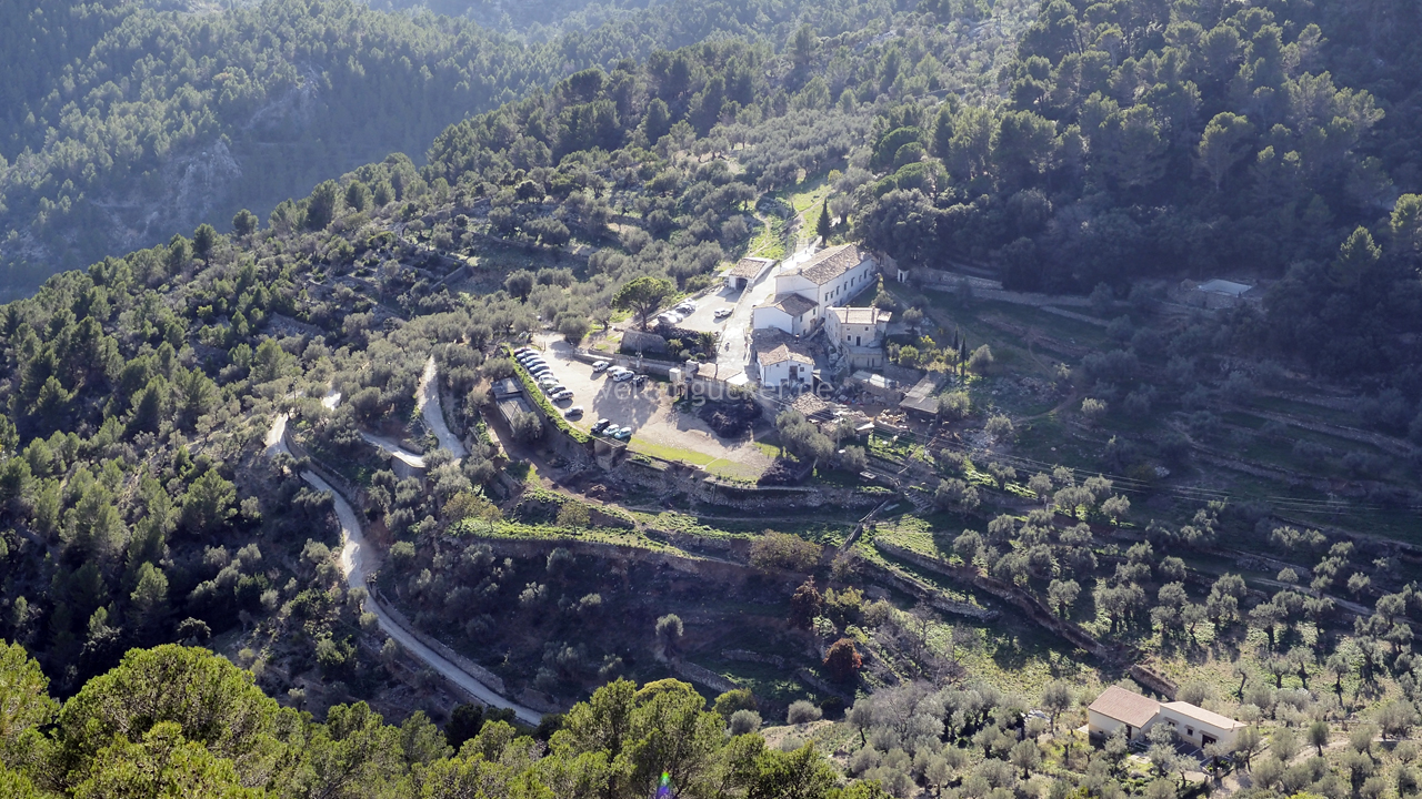 Blick vom Puig d'Alaró (Mallorca, Spanien)
