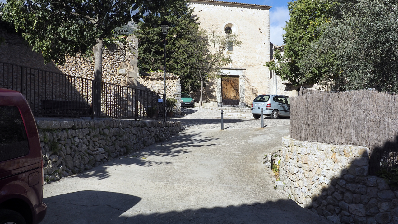 Wallfahrtskirche Sant Jordi im Oberdorf von Orient (Mallorca, Balearen, Spanien)
