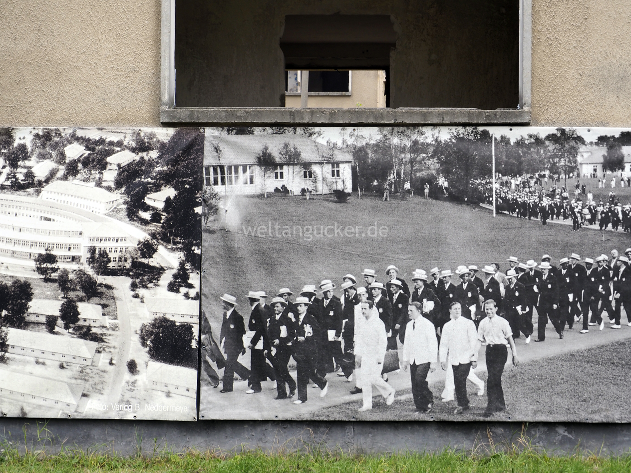 Plattenbauten im Olympischen Dorf von 1936 (Elstal, Brandenburg, Deutschland)