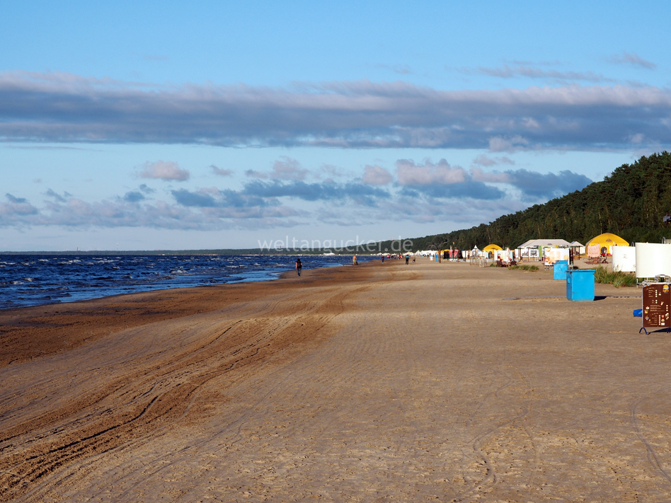 2/18 - Strand am Baltischen Meer in Majori (Jūrmala, Livland, Lettland)