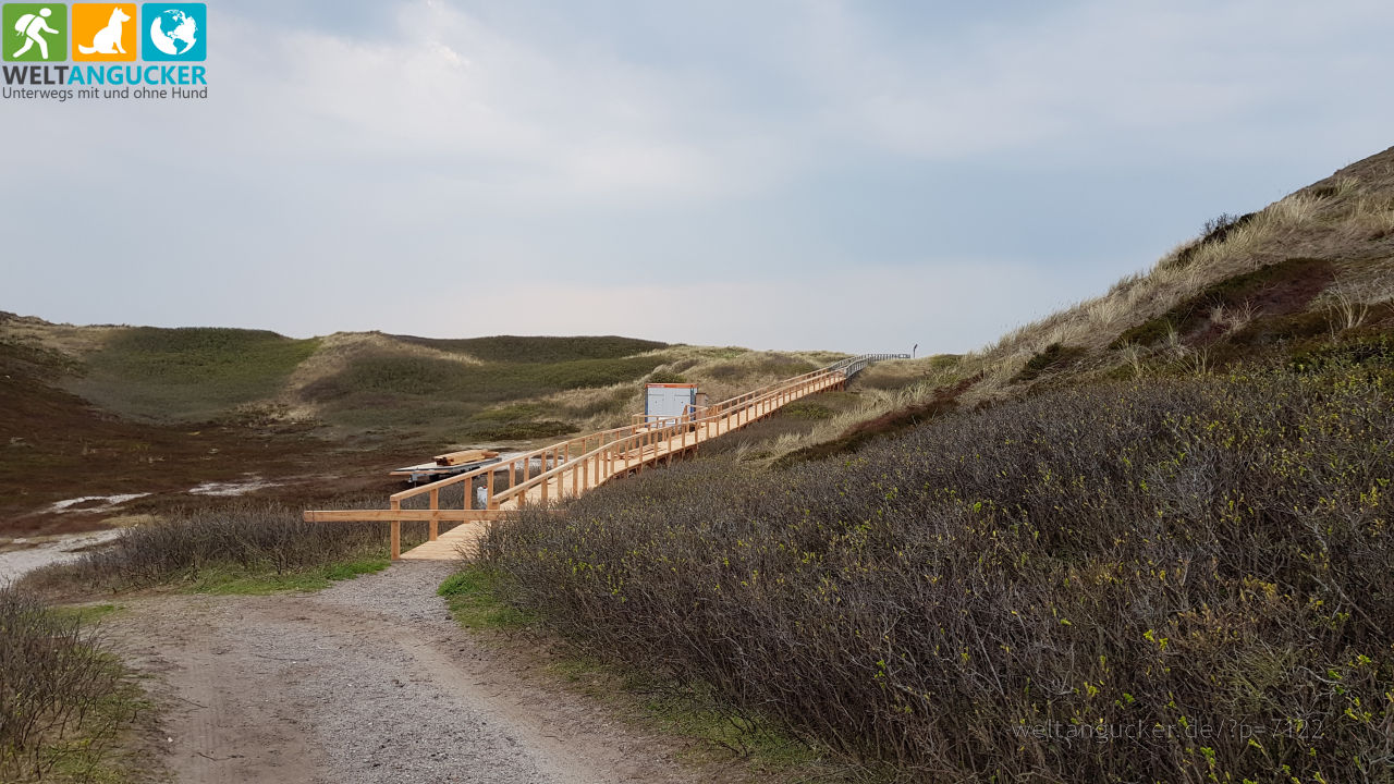 Zugang zum Strand Hörnum Nord (Sylt, Schleswig-Holstein)