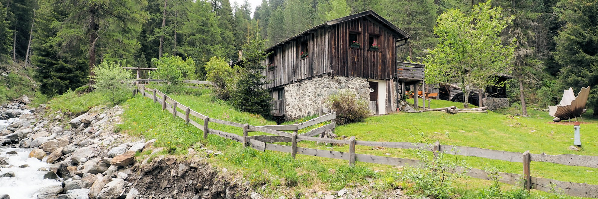 Reinswald: Wanderweg 7a zu den Reinswalder Mühlen