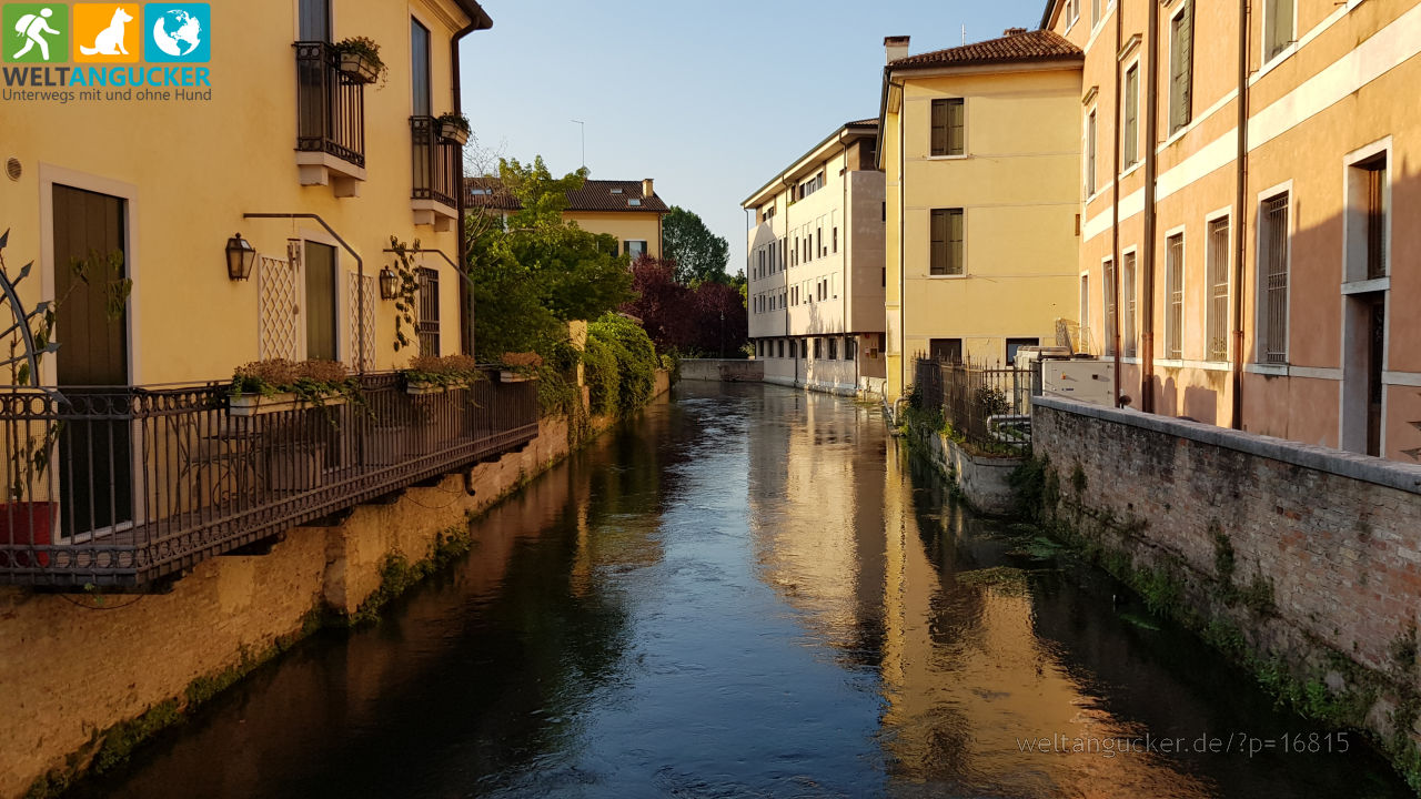 Canale dei Buranelli in Treviso (Venetien, Italien)