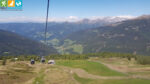 Blick aus der Gondelbahn auf den Pichlberg (Sarntal, Südtirol, Italien)