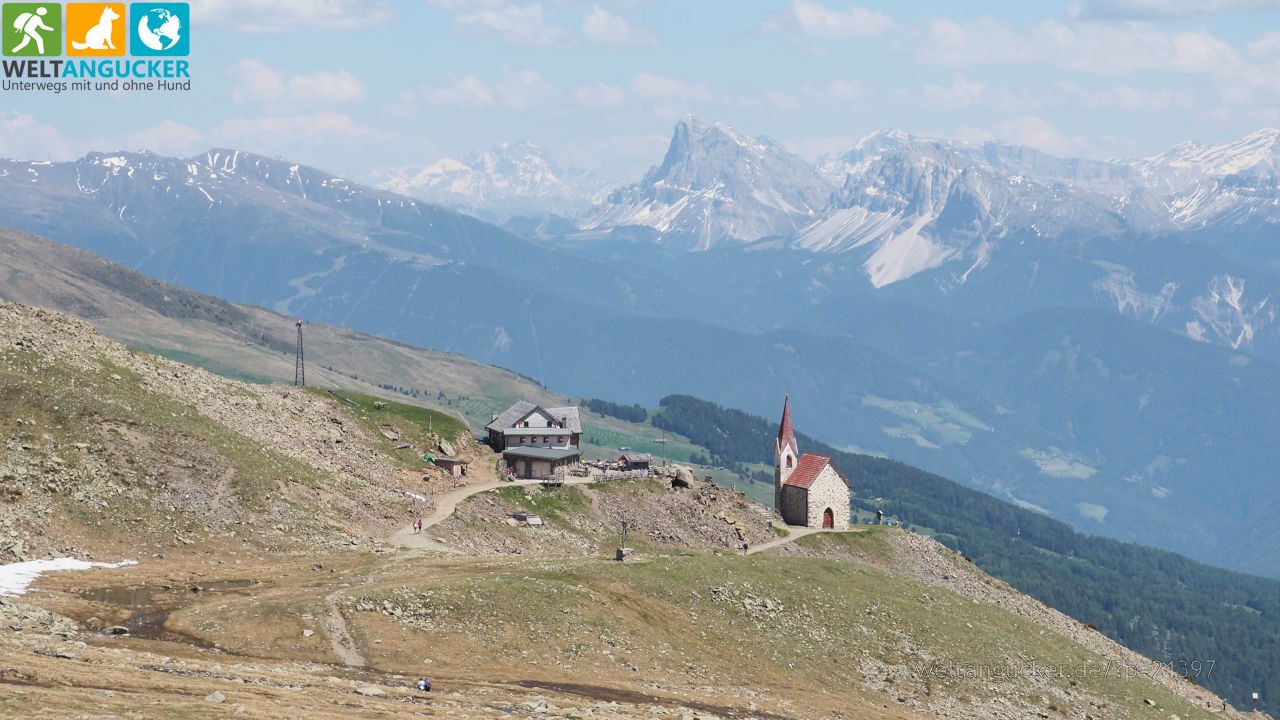 Panorama über das Latzfonser Kreuz (Sarntal, Südtirol, Italien)