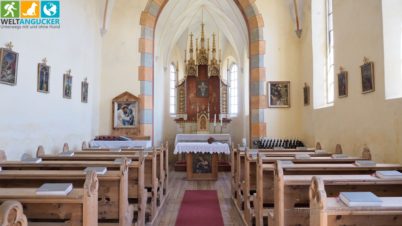 6/8 - Wallfahrtskirche Latzfonser Kreuz (Sarntal, Südtirol, Italien)