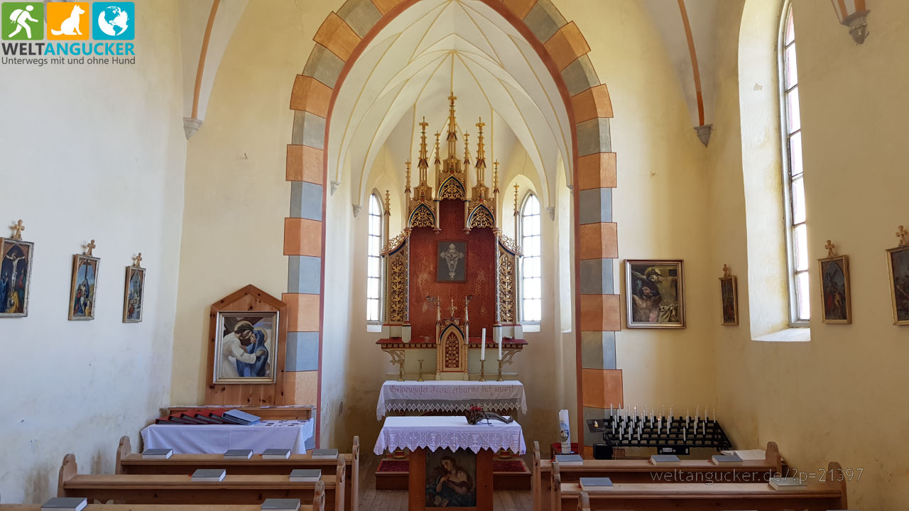 7/8 - Wallfahrtskirche Latzfonser Kreuz (Sarntal, Südtirol, Italien)