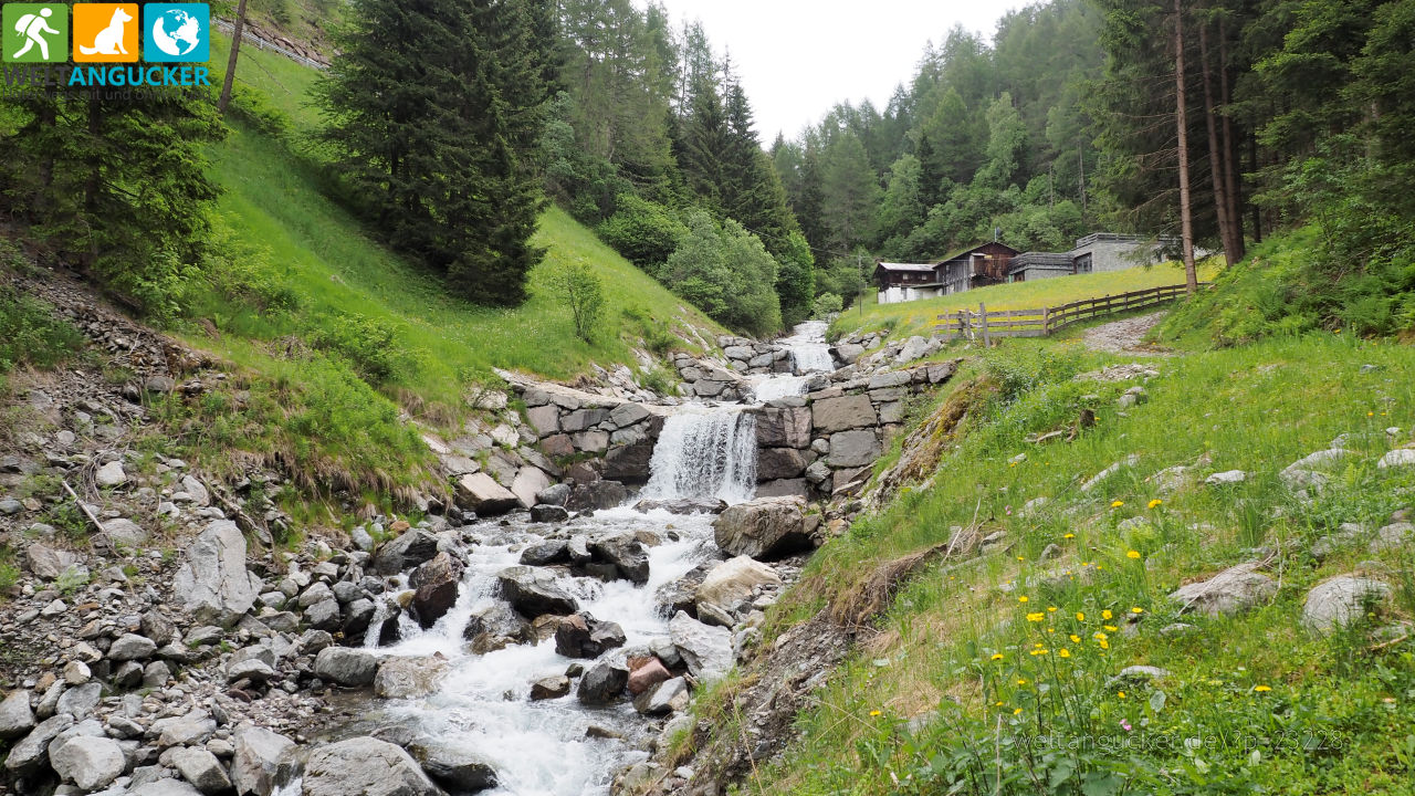 10/12 - Wanderweg 7a zu den Reinswalder Mühlen (Sarntal, Südtirol, Italien)