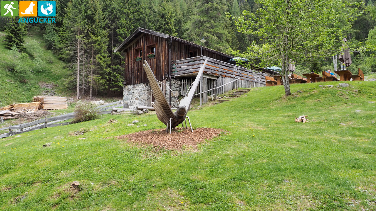 Almschank Reinswalder Mühlen (Sarntal, Südtirol, Italien)