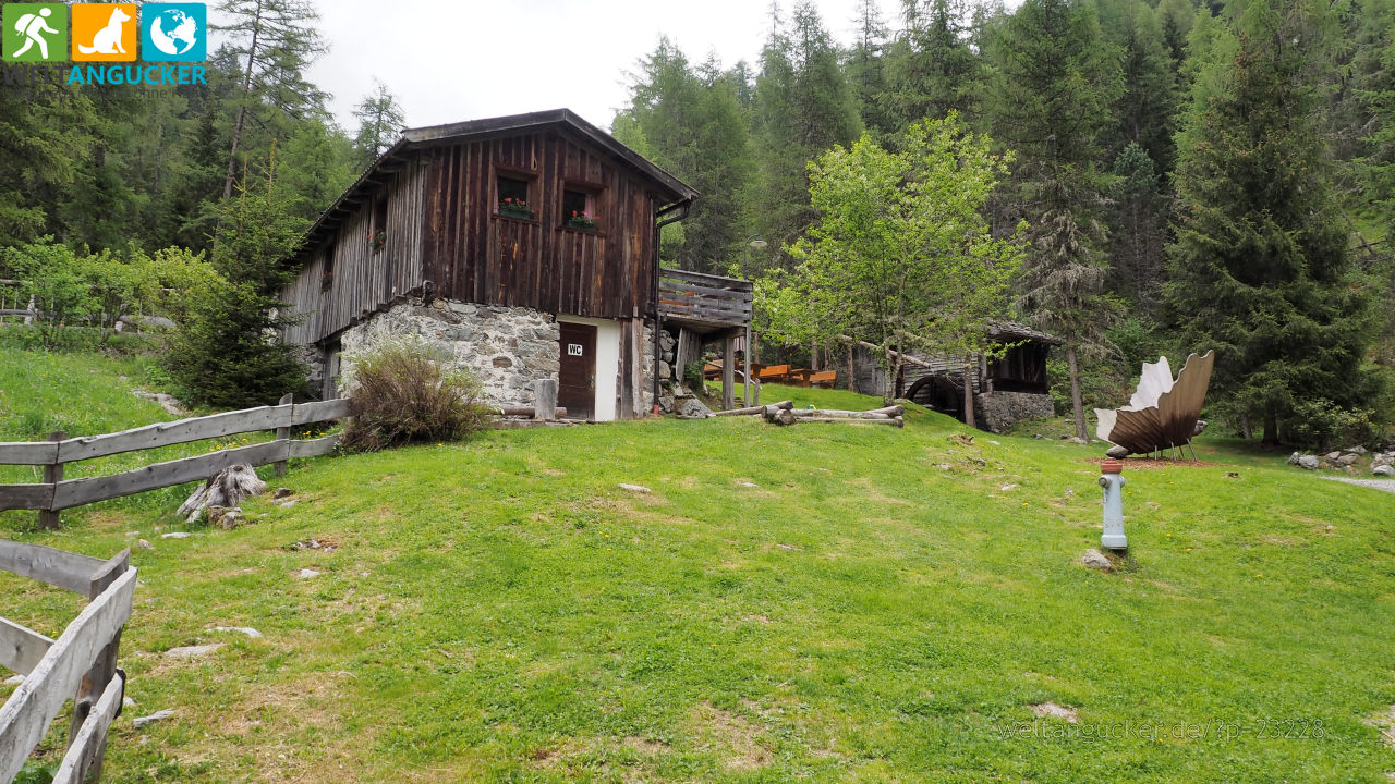 Reinswalder Mühlen Almschank (Sarntal, Südtirol, Italien)