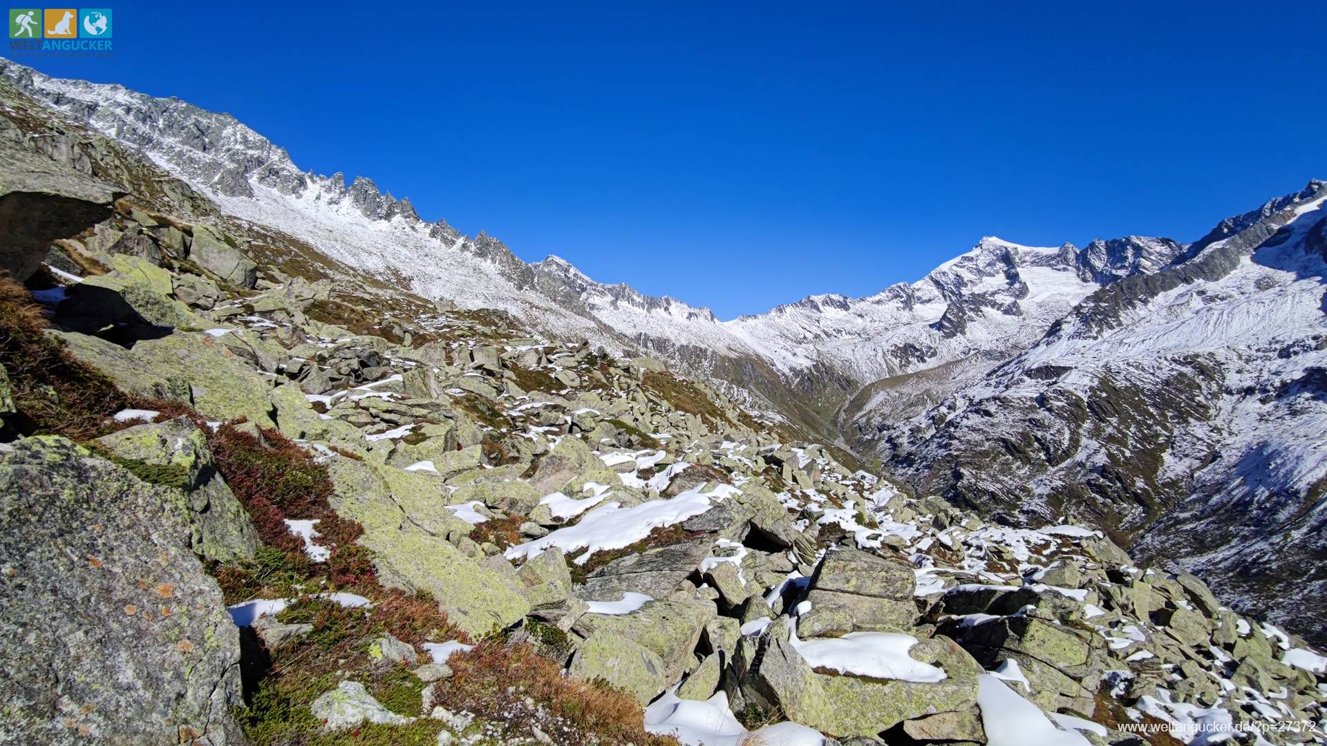5/10 - Krimmler Tauernweg zum Krimmler Tauern Pass im Südtiroler Naturpark Rieserferner-Ahrn