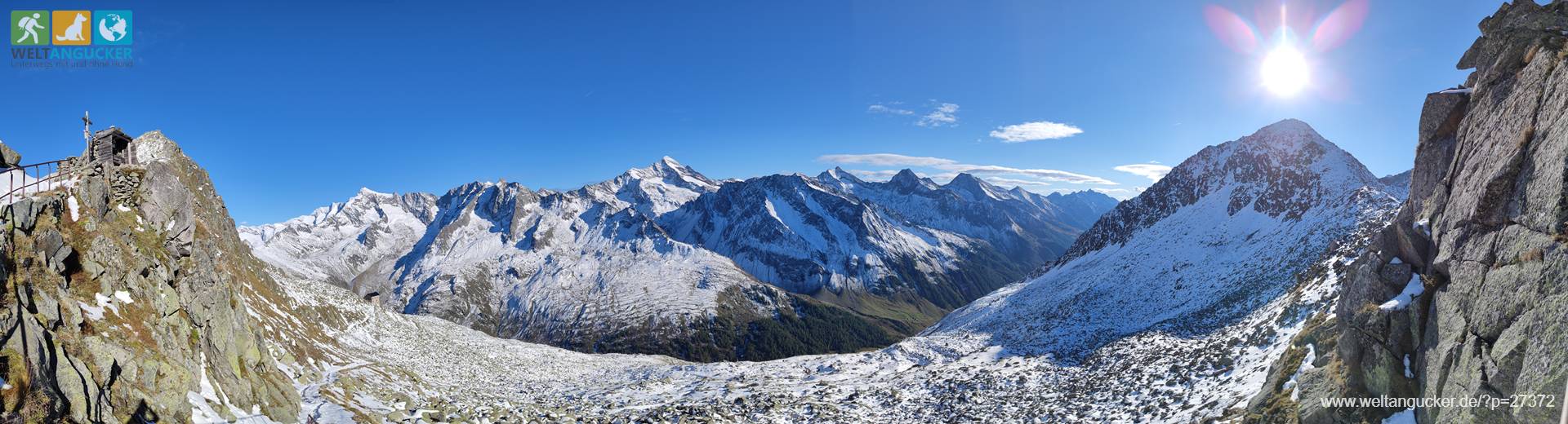 1/12 - Panoramablick in den Südtiroler Naturpark Rieserferner-Ahrn