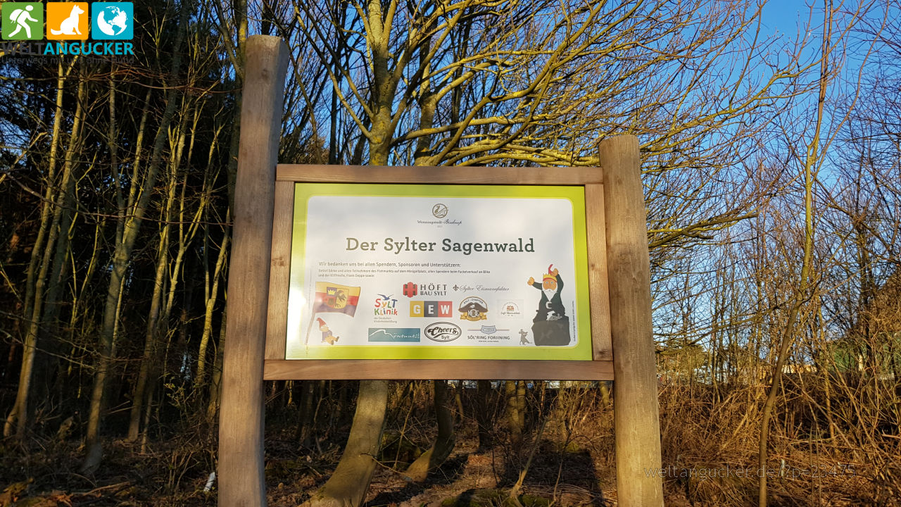 Danksagung Sylter Sagenwald (Wenningstedt, Sylt)