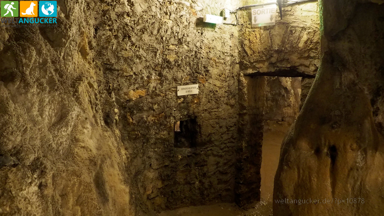 10/25 - Grotte fortifiée Cova Bastera, Villefranche-de-Conflent (Pyrénées-Orientales, Okzitanien, Frankreich)