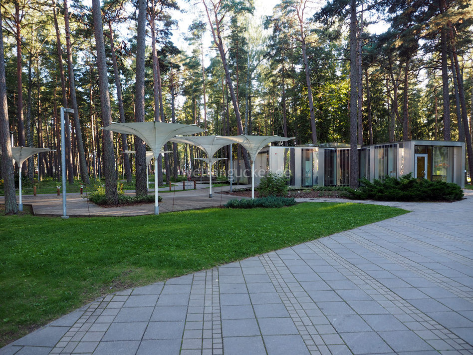 Dzintaru mežaparks in Dzintari (Jūrmala, Livland, Lettland)